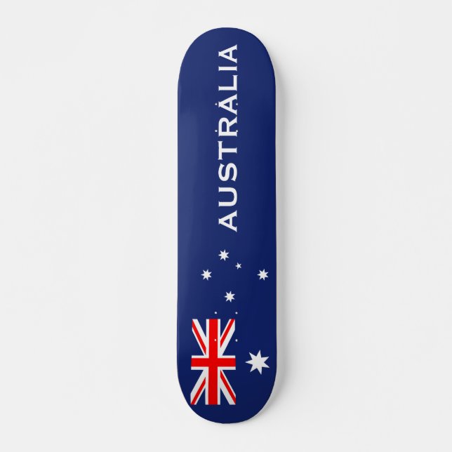 Skateboard Drapeau de l'Australie (Devant)