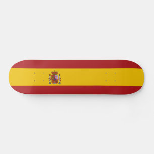 Skateboard Drapeau de l'Espagne
