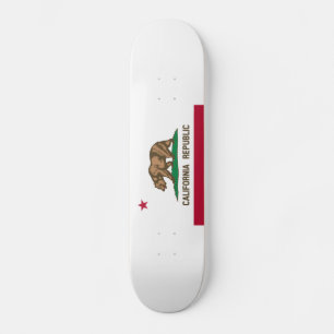Skateboard Drapeau de l'État de la République de Californie