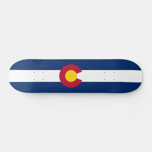 Skateboard Drapeau de l'État du Colorado