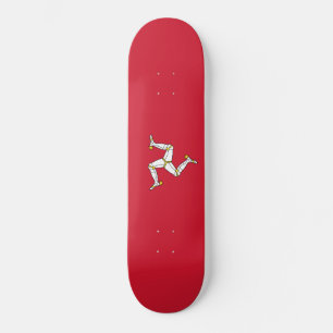 Skateboard Drapeau de l'île de Man