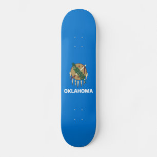 Skateboard Drapeau de l'Oklahoma