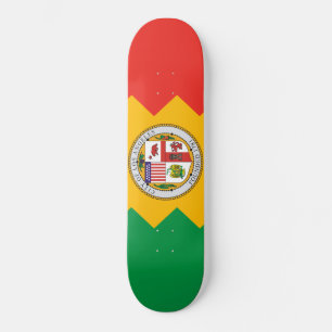 Skateboard Drapeau de Los Angeles (Californie, USA)