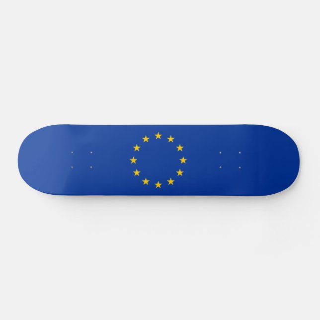 Skateboard Drapeau de l'Union européenne (Horz)