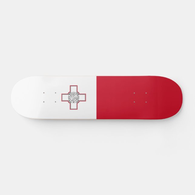 Skateboard Drapeau de Malte (Horz)