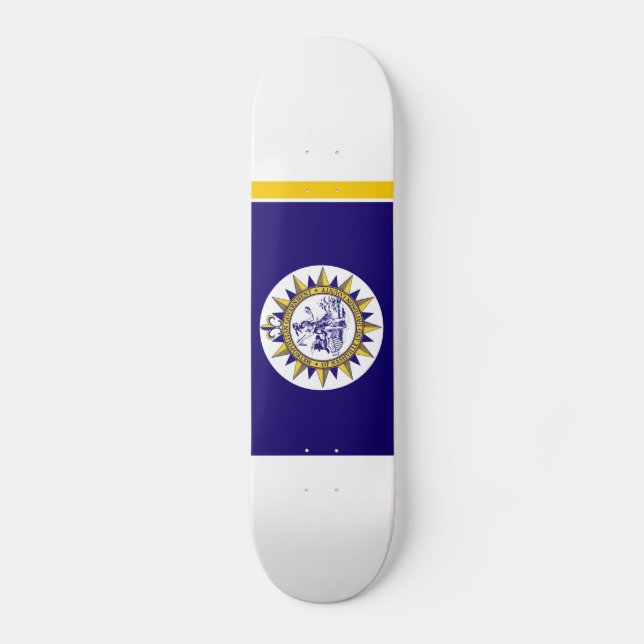 Skateboard Drapeau de Nashville, Tennessee (Recto)