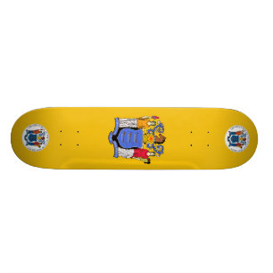 Skateboard Drapeau de New Jersey
