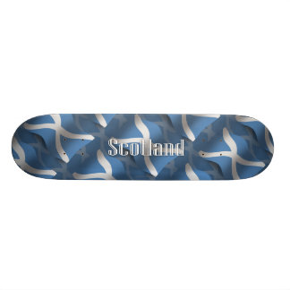 Skateboard Drapeau de ondulation de l'Ecosse
