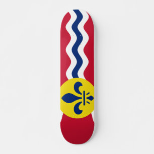Skateboard Drapeau de Saint-Louis, Missouri
