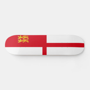 Skateboard Drapeau de Sercq
