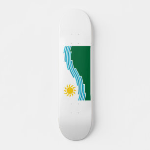 Skateboard Drapeau de Spokane, Washington