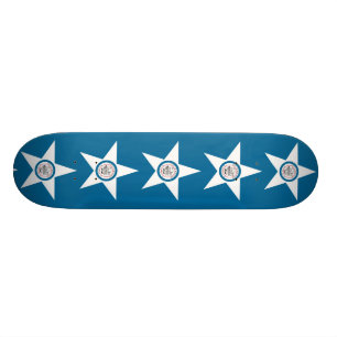 Skateboard Drapeau de ville de Houston, le Texas