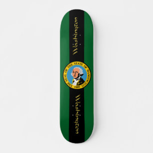Skateboard Drapeau de Washington