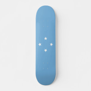 Skateboard Drapeau des États fédérés de Micronésie
