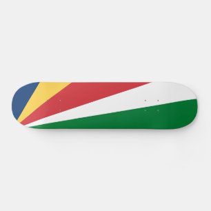 Skateboard Drapeau des Seychelles