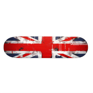 Skateboard Drapeau des syndicats - plate-forme