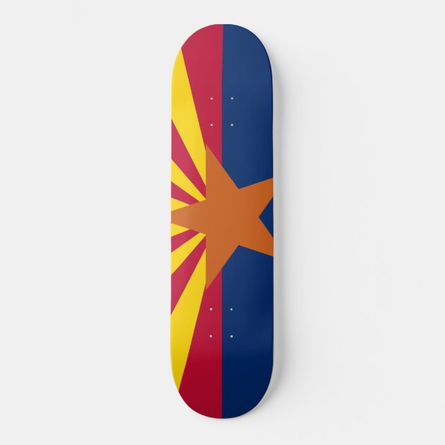 Skateboard Drapeau d'état de l'Arizona (Recto)