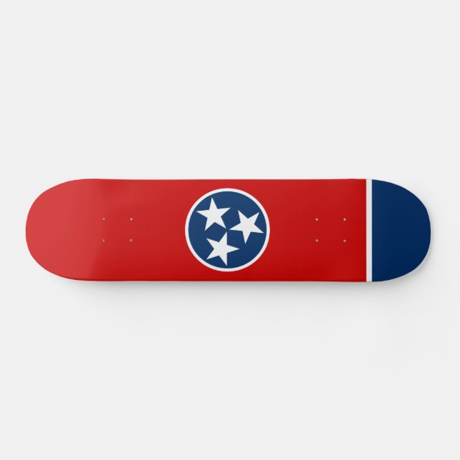 Skateboard Drapeau d'état du Tennessee (Horz)