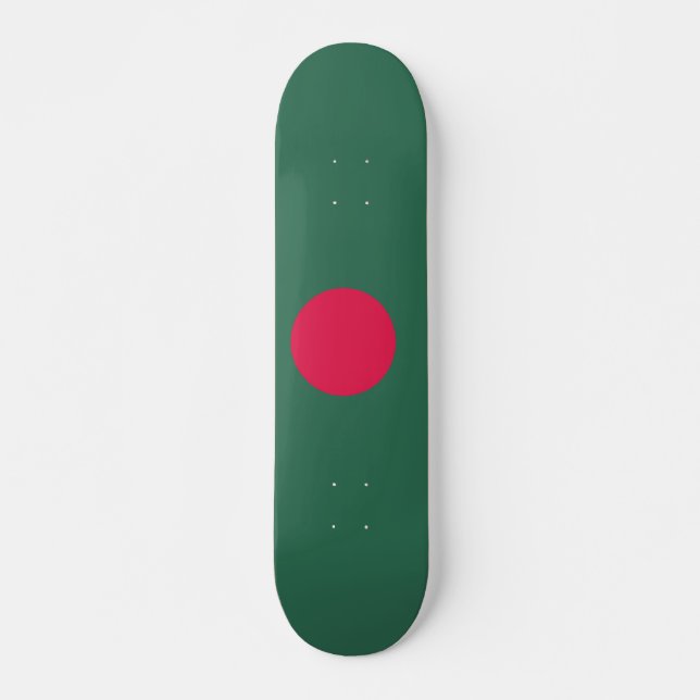 Skateboard Drapeau du Bangladesh (Devant)