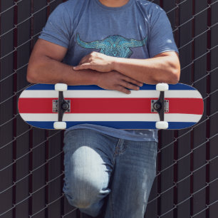 Skateboard Drapeau du Costa Rica