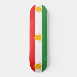 Skateboard Drapeau du Kurdistan