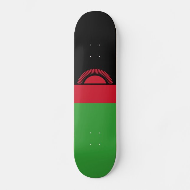 Skateboard Drapeau du Malawi (Recto)