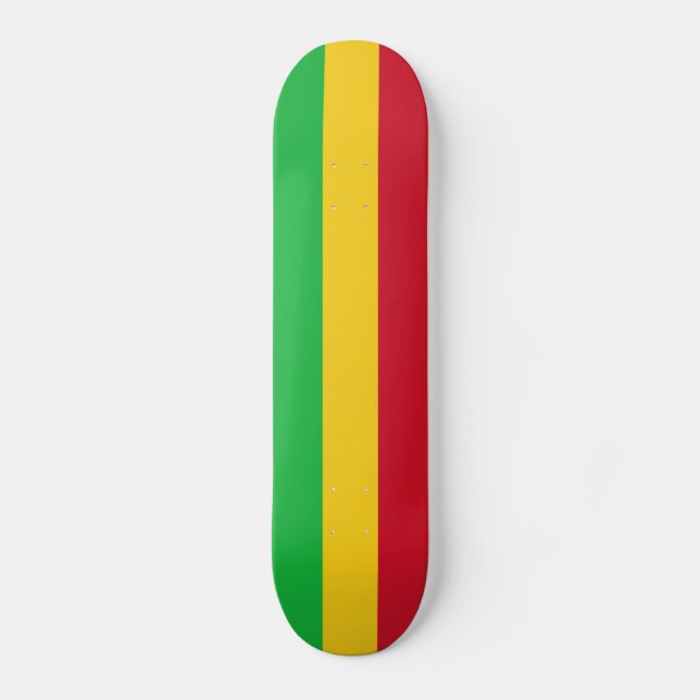 Skateboard Drapeau du Mali (Recto)
