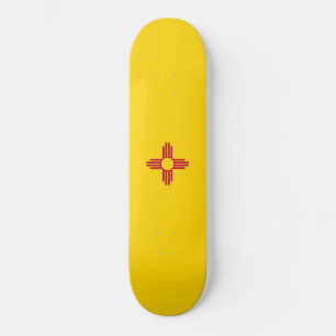 Skateboard Drapeau du Nouveau-Mexique (États-Unis)