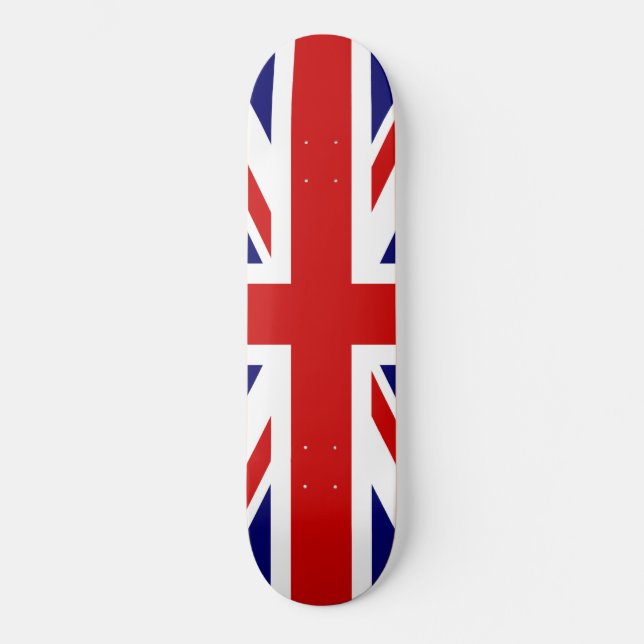 Skateboard Drapeau du Royaume-Uni / Union Jack (Recto)