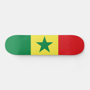 Skateboard Drapeau du Sénégal