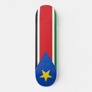 Skateboard Drapeau du Soudan du Sud (Afrique)