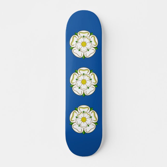 Skateboard Drapeau du Yorkshire  (Devant)