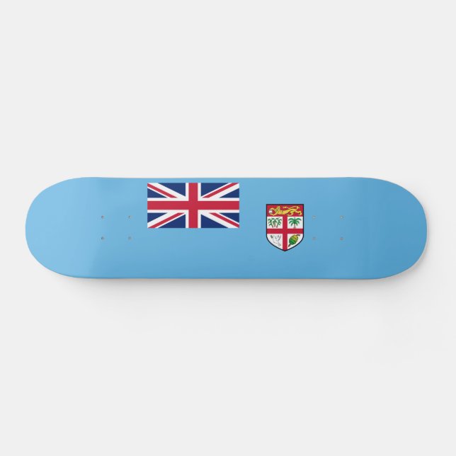 Skateboard Drapeau Fidji (Horz)