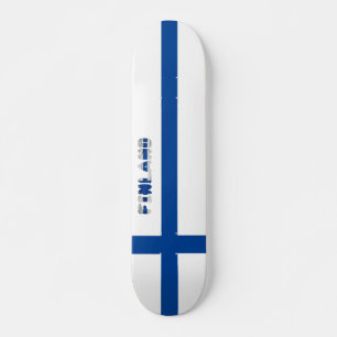 Skateboard Drapeau finlandais