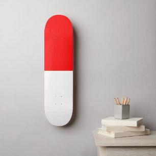 Skateboard Drapeau Indonésie
