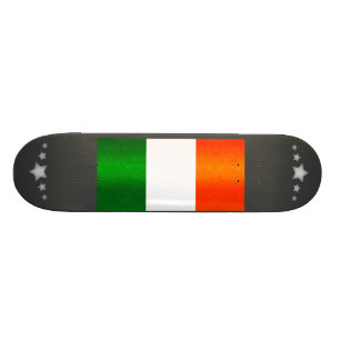 Skateboard Drapeau irlandais moderne