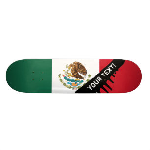 Skateboard Drapeau mexicain classique
