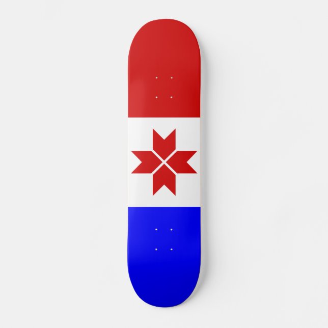 Skateboard Drapeau Mordovia (Recto)