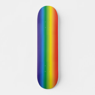 Skateboard Drapeau Ombre Rainbow Pride House