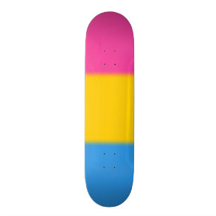 Skateboard Drapeau Pansexual de fierté de Falln