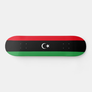 Skateboard Drapeau patriotique libyen