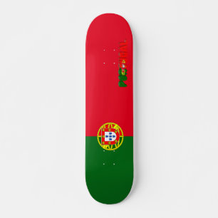 Skateboard Drapeau portugais