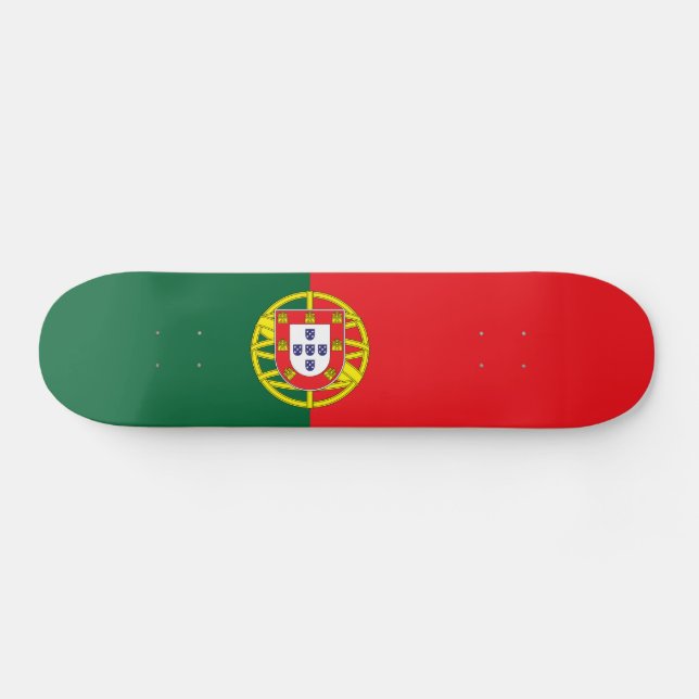 Skateboard Drapeau Portugal (Horz)