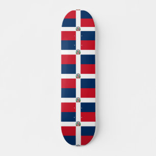 Skateboard Drapeau République Dominicaine Skate