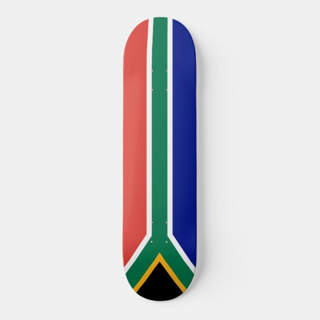 Skateboard Drapeau sud-africain (Recto)