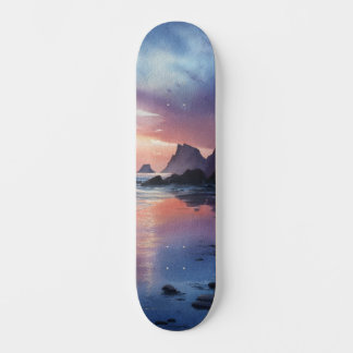 Skateboard Dreamscape Coastal Sunset Deck