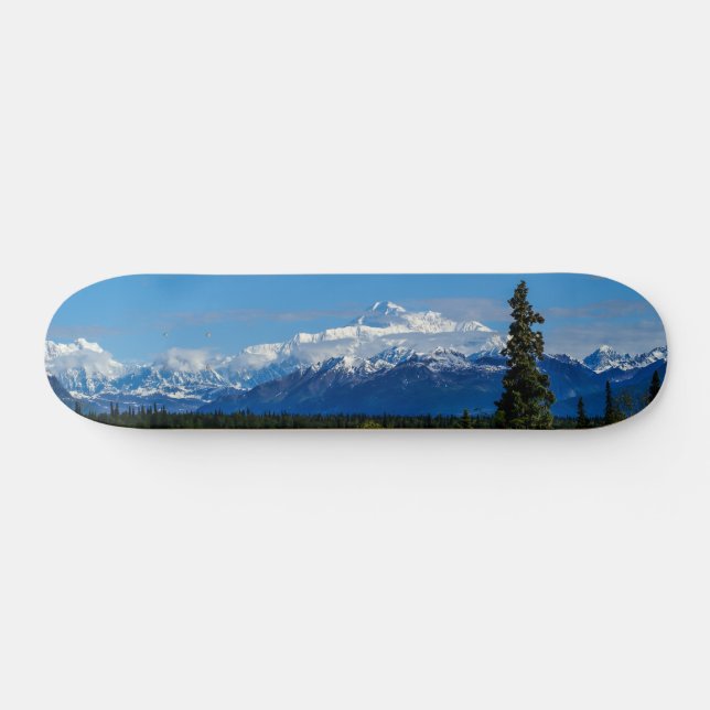 Skateboard du Mont McKinley en Alaska (Horz)