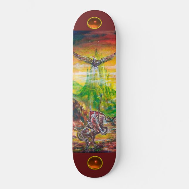 SKATEBOARD DUEL MAGIQUE ENTRE BRADAMANT ET NEGROMANCER (Recto)