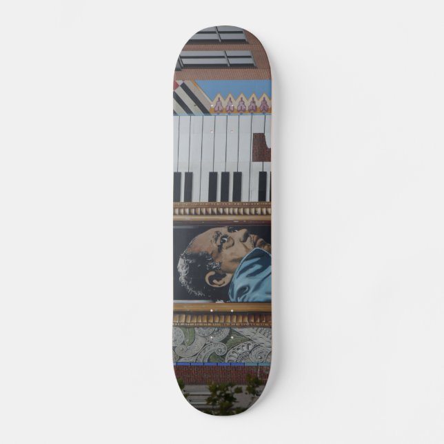 Skateboard, Duke Ellington-Wand-Wandgemälde, DC Skateboard (Vorderseite)