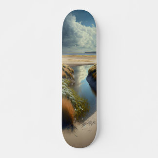 Skateboard Dunes côtières néerlandaises